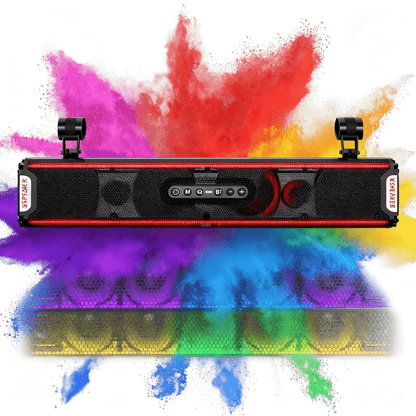 KSPEAKER K66 UTV Sound Bar - 1600W Peak Power, IP67 Waterproof