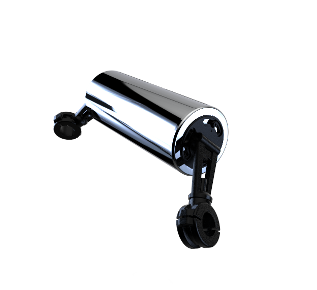 KSPEAKER Motorcycle Bluetooth Speakers - Handlebar Audio System with Built-in Amp & USB