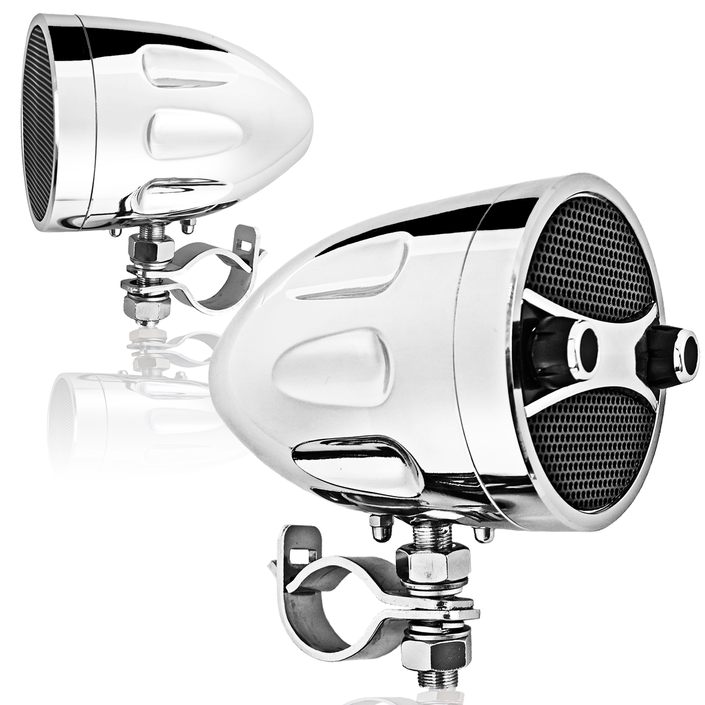 KSPEAKER High-Output 800W Motorcycle Handlebar Audio Setup | Bluetooth 5.4 & FM Playback