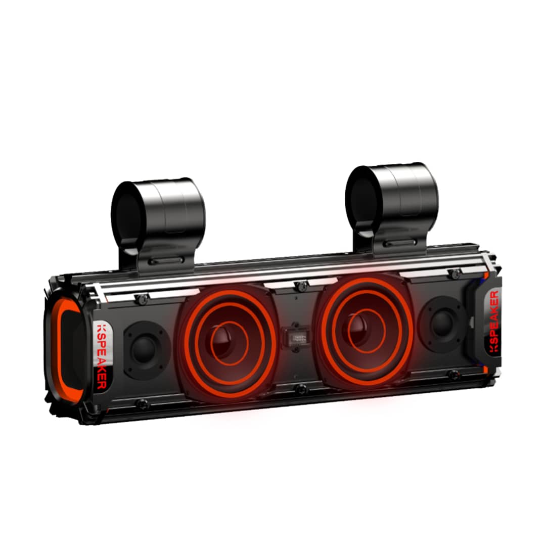 KSPEAKER Multicolor UTV Soundbar with Deep Bass
